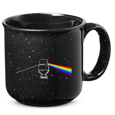 Dark Side Of The Glen Whiskey Bourbon Lover Drinker 15oz Campfire Ceramic Mug