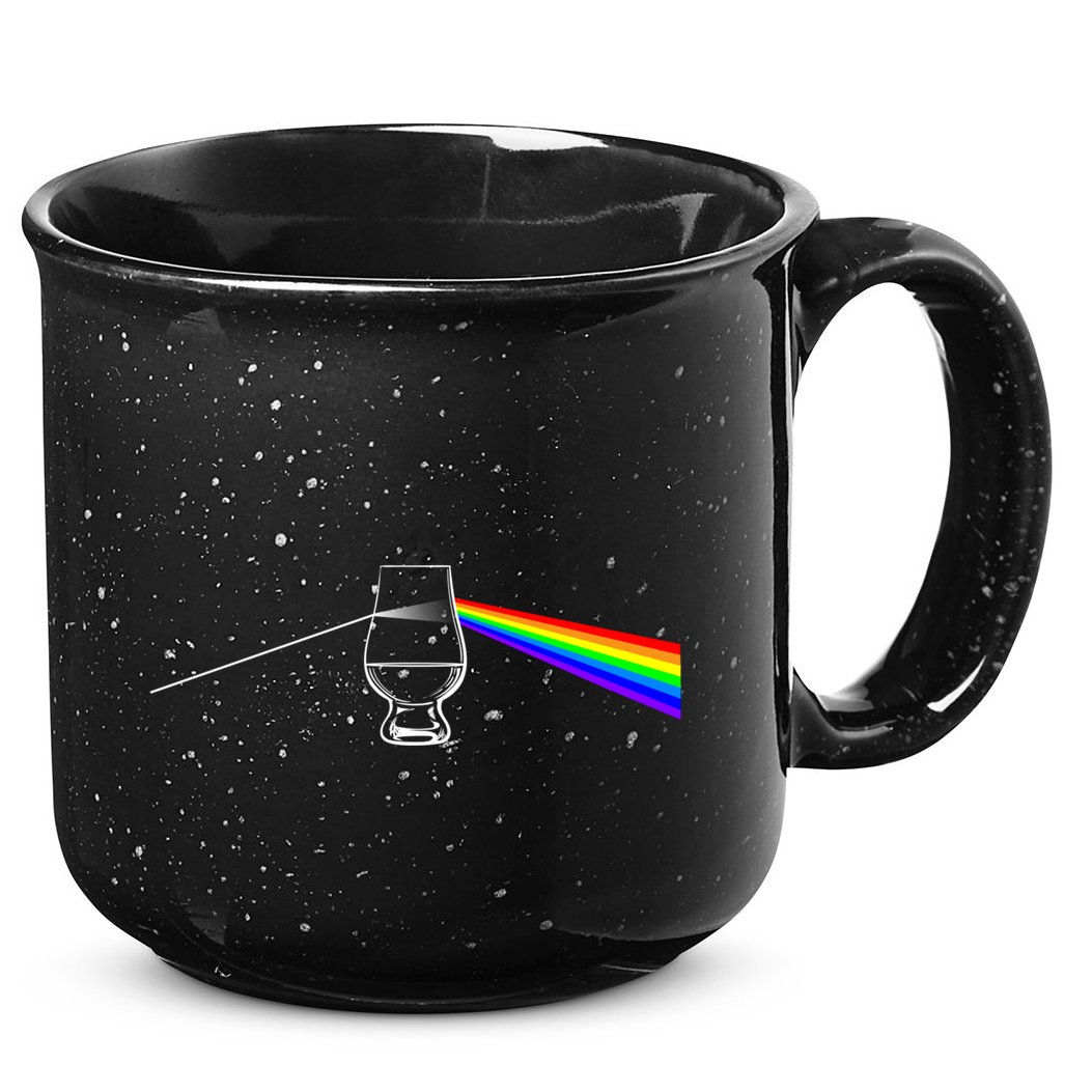 Dark Side Of The Glen Whiskey Bourbon Lover Drinker 15oz Campfire Ceramic Mug