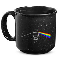 Dark Side Of The Glen Whiskey Bourbon Lover Drinker 15oz Campfire Ceramic Mug