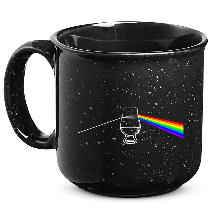 Dark Side Of The Glen Whiskey Bourbon Lover Drinker 15oz Campfire Ceramic Mug