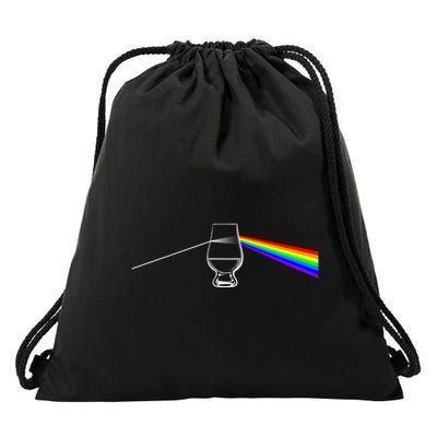 Dark Side Of The Glen Whiskey Bourbon Lover Drinker Drawstring Bag