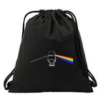 Dark Side Of The Glen Whiskey Bourbon Lover Drinker Drawstring Bag