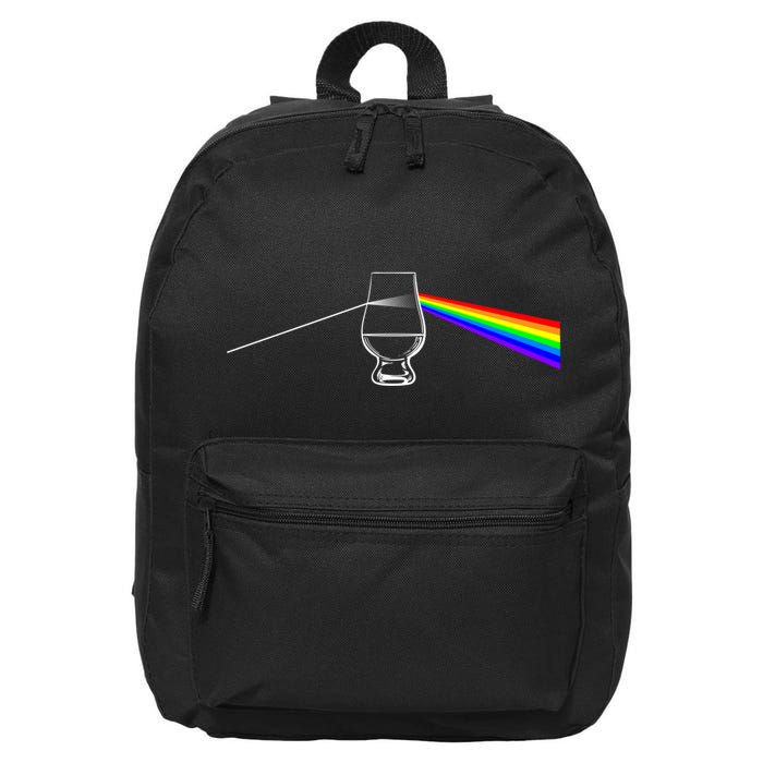 Dark Side Of The Glen Whiskey Bourbon Lover Drinker 16 in Basic Backpack