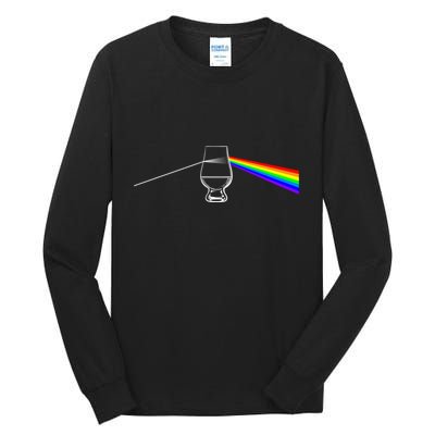 Dark Side Of The Glen Whiskey Bourbon Lover Drinker Tall Long Sleeve T-Shirt