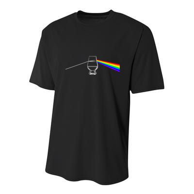 Dark Side Of The Glen Whiskey Bourbon Lover Drinker Youth Performance Sprint T-Shirt