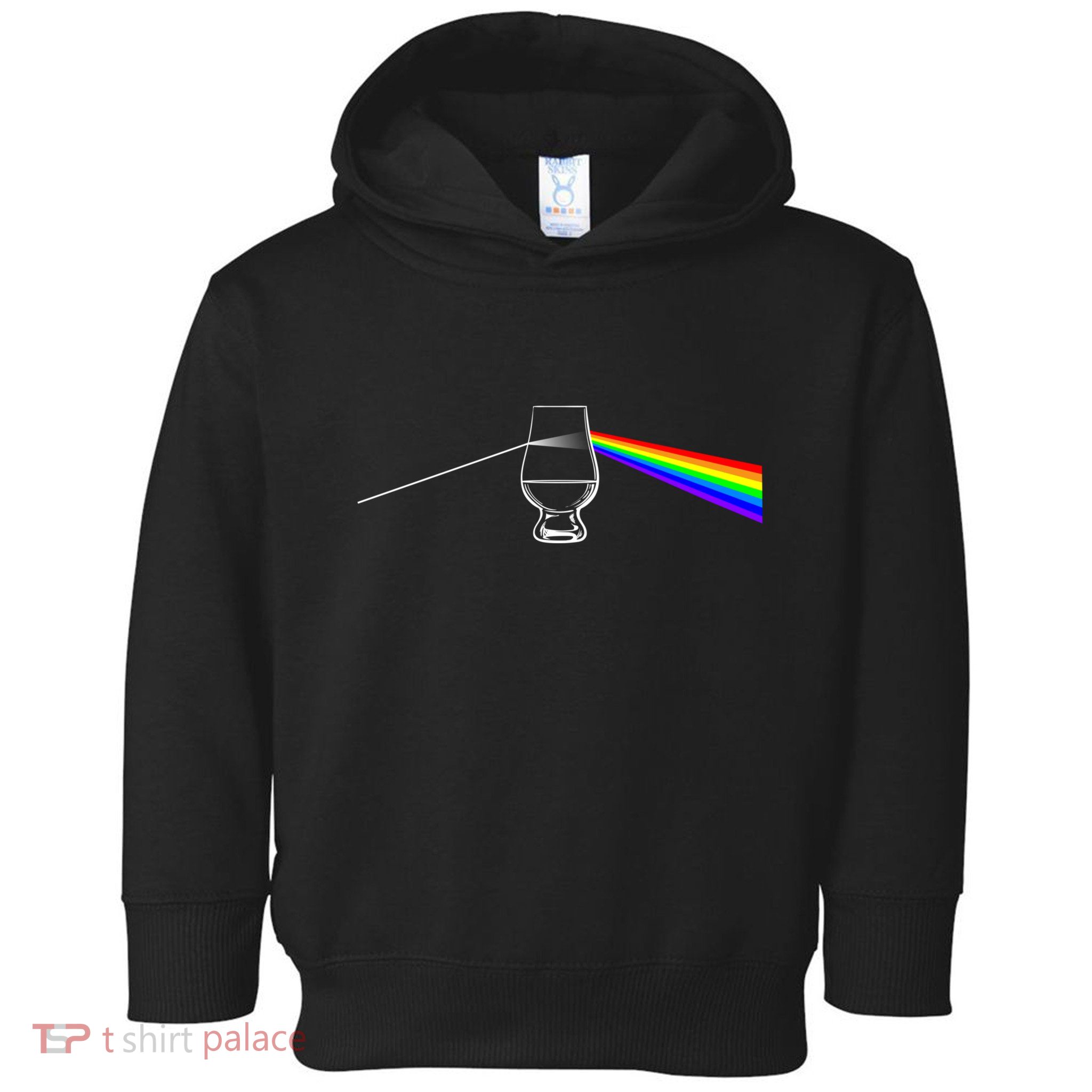 Dark Side Of The Glen Whiskey Bourbon Lover Drinker Toddler Hoodie