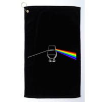 Dark Side Of The Glen Whiskey Bourbon Lover Drinker Golf Towel