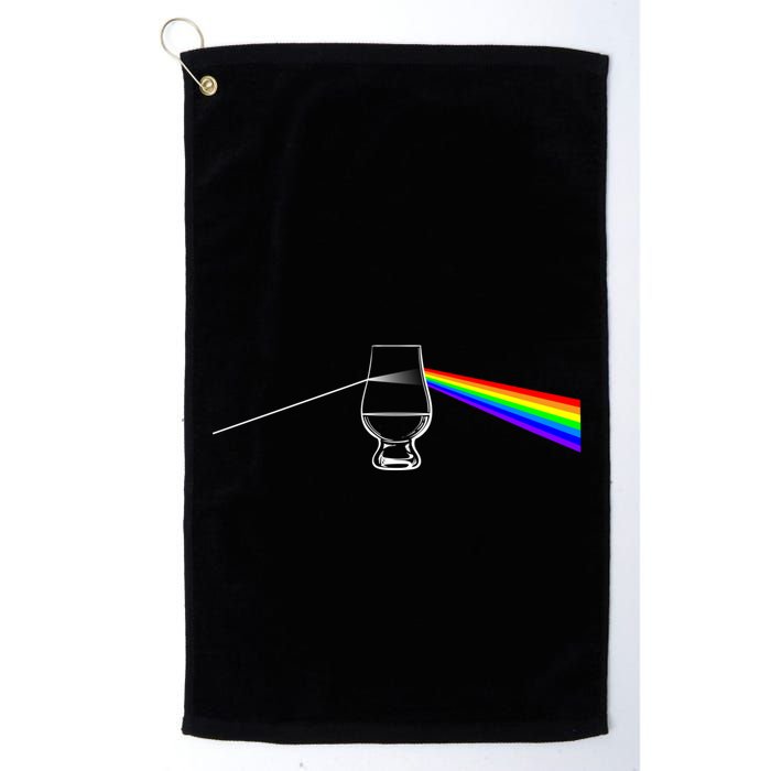 Dark Side Of The Glen Whiskey Bourbon Lover Drinker Golf Towel