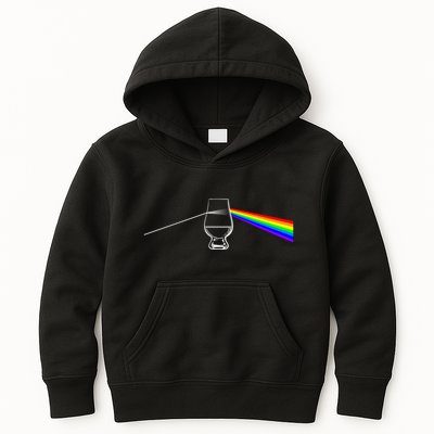 Dark Side Of The Glen Whiskey Bourbon Lover Drinker Kids Hoodie