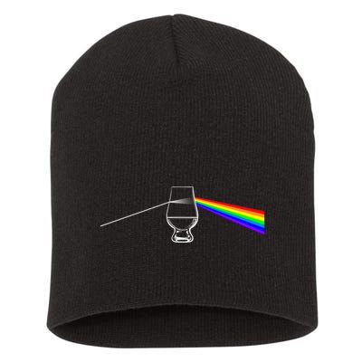 Dark Side Of The Glen Whiskey Bourbon Lover Drinker Short Acrylic Beanie