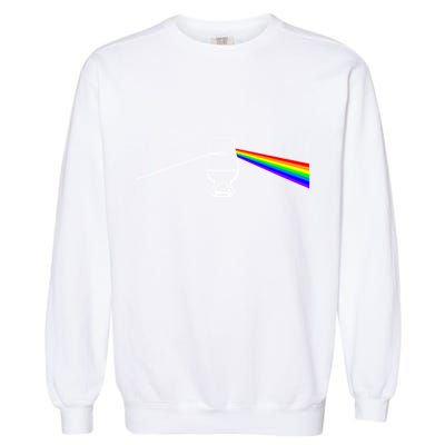 Dark Side Of The Glen Whiskey Bourbon Lover Drinker Garment-Dyed Sweatshirt