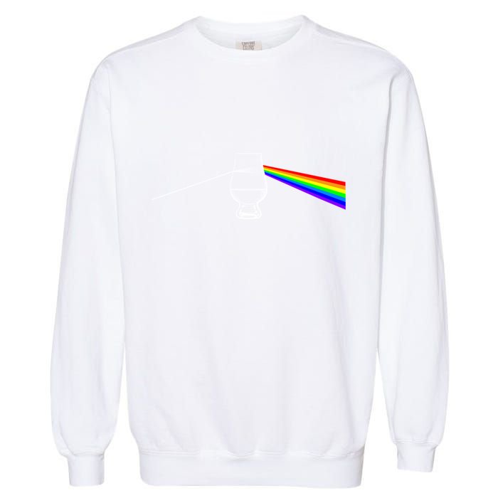Dark Side Of The Glen Whiskey Bourbon Lover Drinker Garment-Dyed Sweatshirt