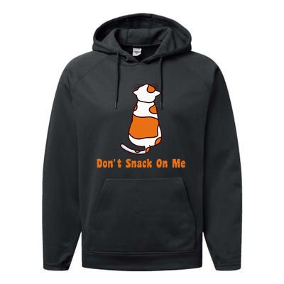 DonT Snack On Me Immigrants Not Eating Pets Cats Kamala 24 Performance Fleece Hoodie