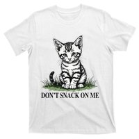 DonT Snack On Me Funny Cat Eating Dogs Cats T-Shirt