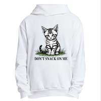 DonT Snack On Me Funny Cat Eating Dogs Cats Urban Pullover Hoodie