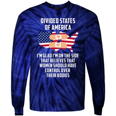 Divided States Of America Tie-Dye Long Sleeve Shirt