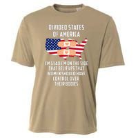 Divided States Of America Cooling Performance Crew T-Shirt