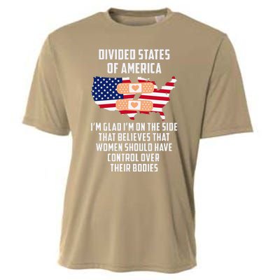 Divided States Of America Cooling Performance Crew T-Shirt