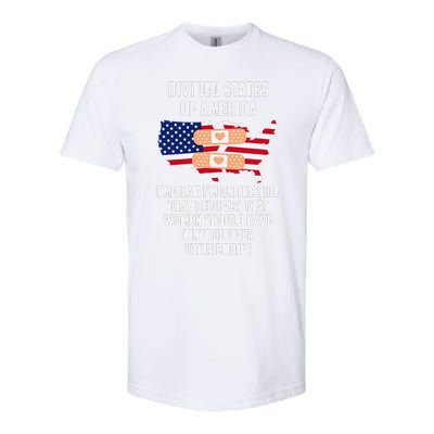 Divided States Of America Softstyle CVC T-Shirt