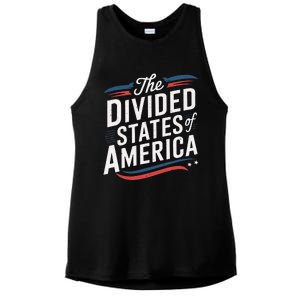 Divided States Of America Women Control Over Their Bodies Ladies PosiCharge Tri-Blend Wicking Tank