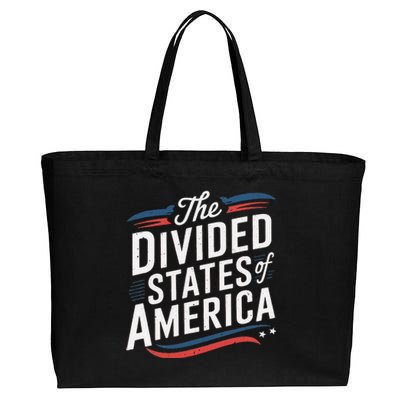 Divided States Of America Women Control Over Their Bodies Cotton Canvas Jumbo Tote