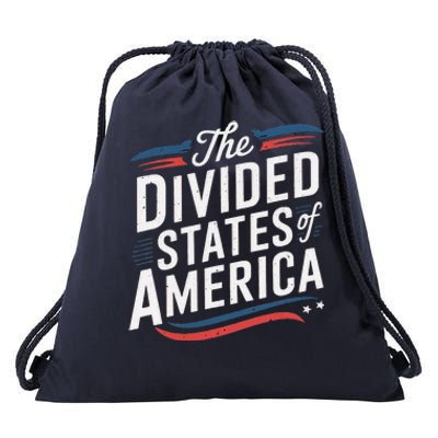 Divided States Of America Women Control Over Their Bodies Drawstring Bag