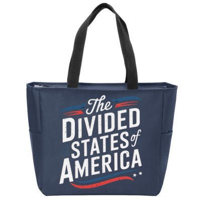 Divided States Of America Women Control Over Their Bodies Zip Tote Bag