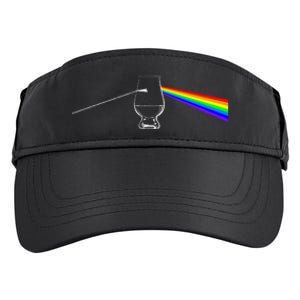 Dark Side Of The Glen Whiskey Bourbon Lover Drinker Adult Drive Performance Visor