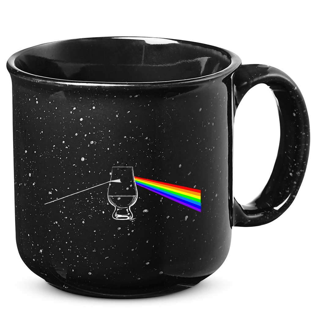 Dark Side Of The Glen Whiskey Bourbon Lover Drinker 15oz Campfire Ceramic Mug