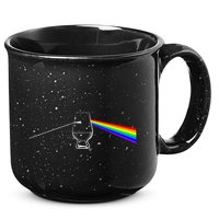 Dark Side Of The Glen Whiskey Bourbon Lover Drinker 15oz Campfire Ceramic Mug