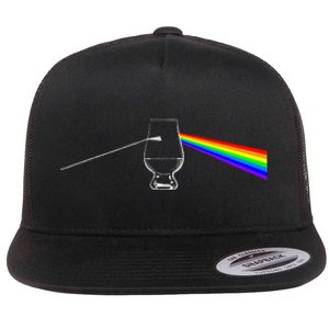 Dark Side Of The Glen Whiskey Bourbon Lover Drinker Flat Bill Trucker Hat