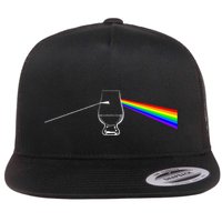 Dark Side Of The Glen Whiskey Bourbon Lover Drinker Flat Bill Trucker Hat