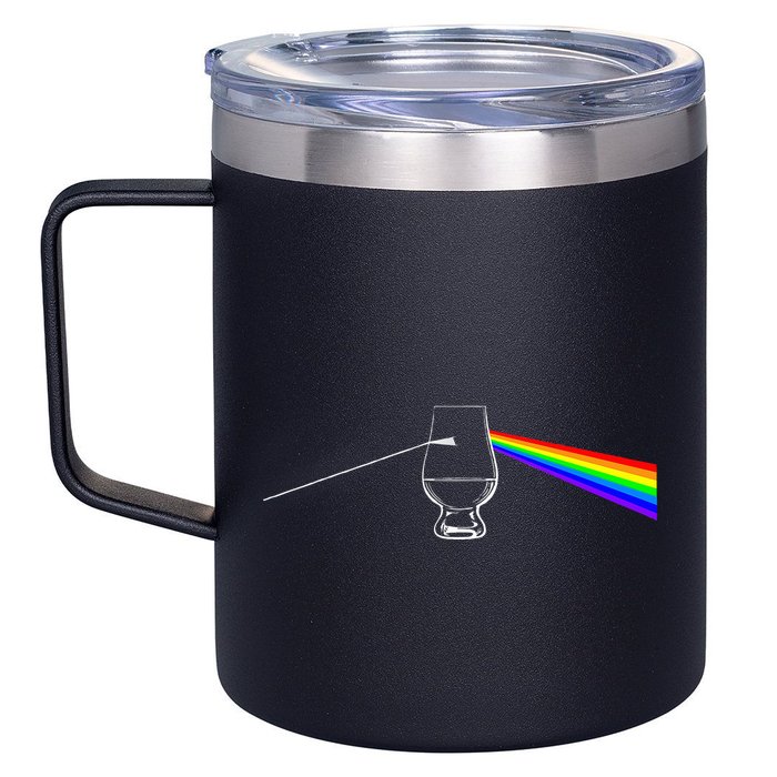 Dark Side Of The Glen Whiskey Bourbon Lover Drinker 12oz Stainless Steel Coffee Mug