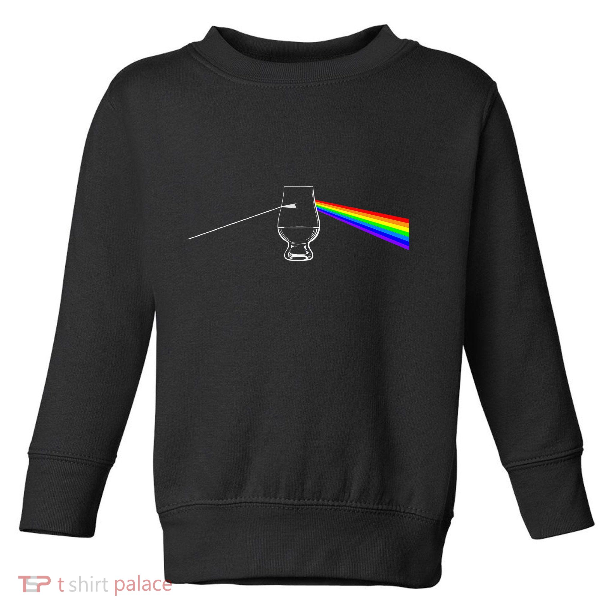 Dark Side Of The Glen Whiskey Bourbon Lover Drinker Toddler Sweatshirt