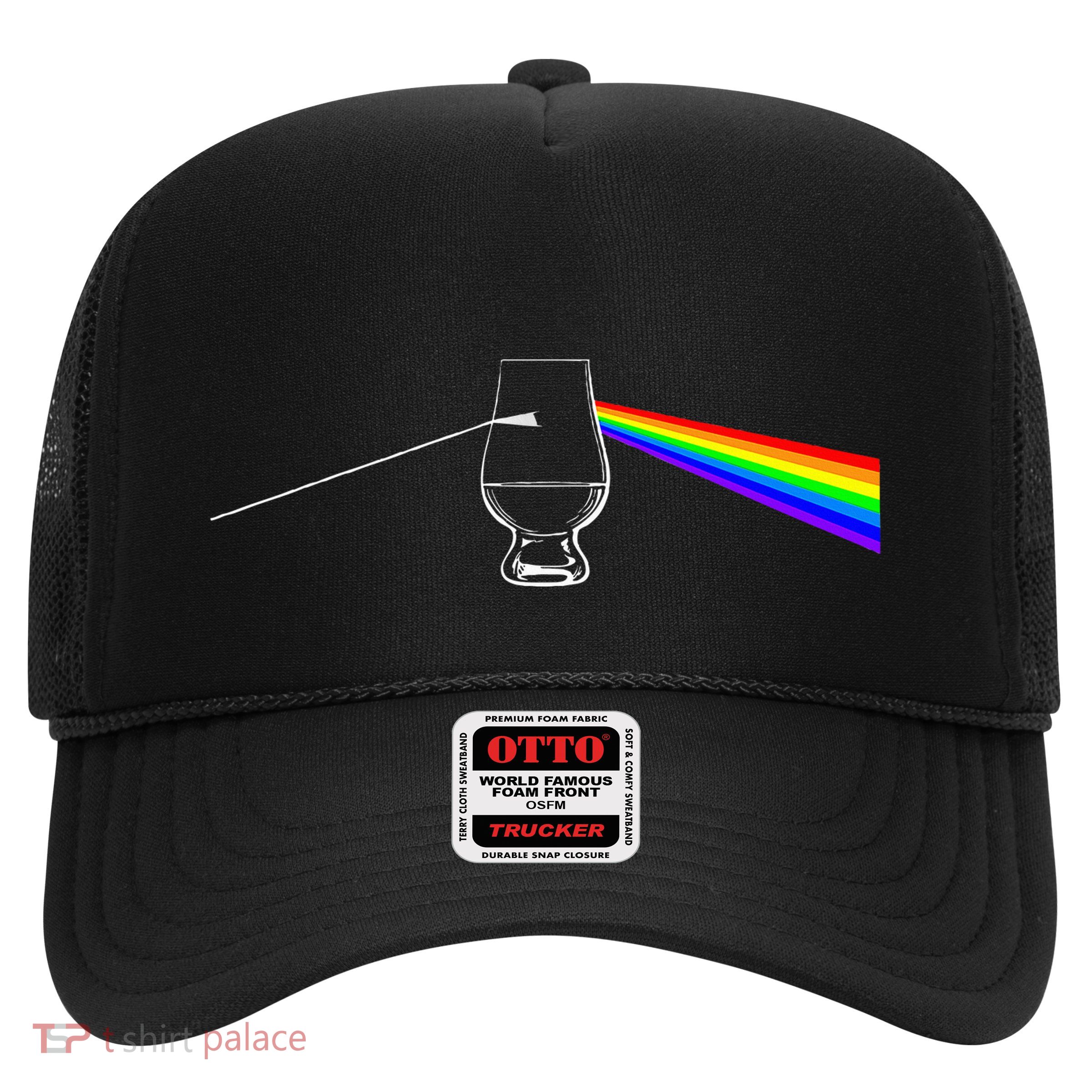Dark Side Of The Glen Whiskey Bourbon Lover Drinker Trucker Hat