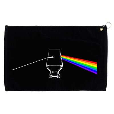 Dark Side Of The Glen Whiskey Bourbon Lover Drinker Grommeted Golf Towel