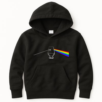 Dark Side Of The Glen Whiskey Bourbon Lover Drinker Kids Hoodie