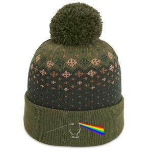 Dark Side Of The Glen Whiskey Bourbon Lover Drinker The Baniff Cuffed Pom Beanie