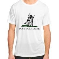 DonT Snack On Me Yellow Cat TheyRe Eating Pets Funny Trump Adult ChromaSoft Performance T-Shirt