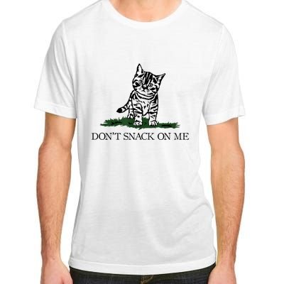 DonT Snack On Me Yellow Cat TheyRe Eating Pets Funny Trump Adult ChromaSoft Performance T-Shirt