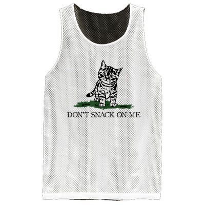 DonT Snack On Me Yellow Cat TheyRe Eating Pets Funny Trump Mesh Reversible Basketball Jersey Tank