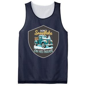 Dont Snowflake On His Parade Pro Trump Snow Removal Service Mesh Reversible Basketball Jersey Tank