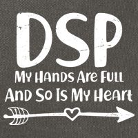 DSP My Hands Are Full Cotton Canvas Backpack