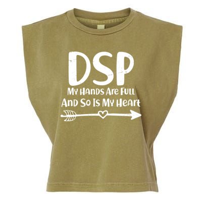 DSP My Hands Are Full Garment-Dyed Women's Muscle Tee
