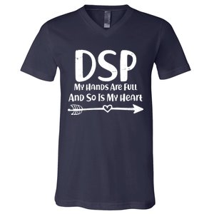 DSP My Hands Are Full V-Neck T-Shirt