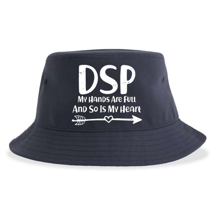 DSP My Hands Are Full Sustainable Bucket Hat
