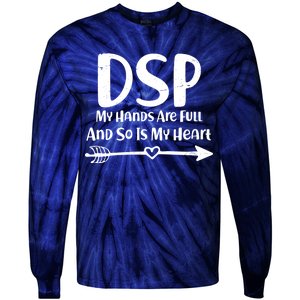 DSP My Hands Are Full Tie-Dye Long Sleeve Shirt