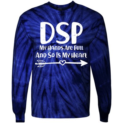 DSP My Hands Are Full Tie-Dye Long Sleeve Shirt