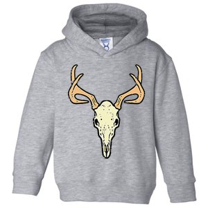 Deer Skull Pocket Buck Elk Hunting Hunter Toddler Hoodie