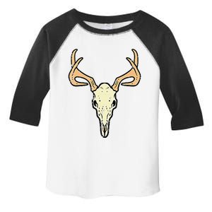 Deer Skull Pocket Buck Elk Hunting Hunter Toddler Fine Jersey T-Shirt